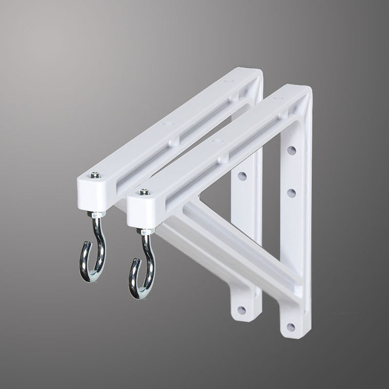 10” or 14” (25 cm or 36 cm) White Wall Brackets