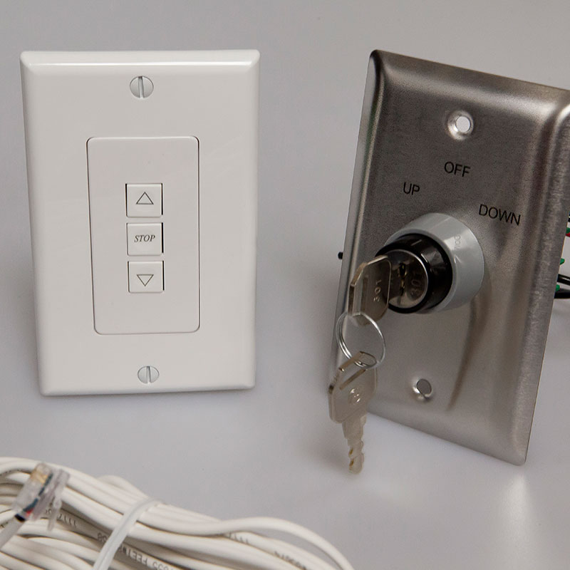 Controls for Electric Screens Draper, Inc.