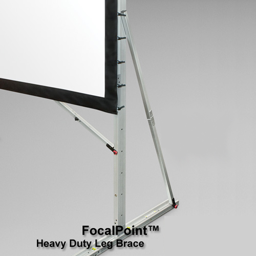 FocalPoint Heavy-Duty Leg Brace (Silver) (Pair) picture