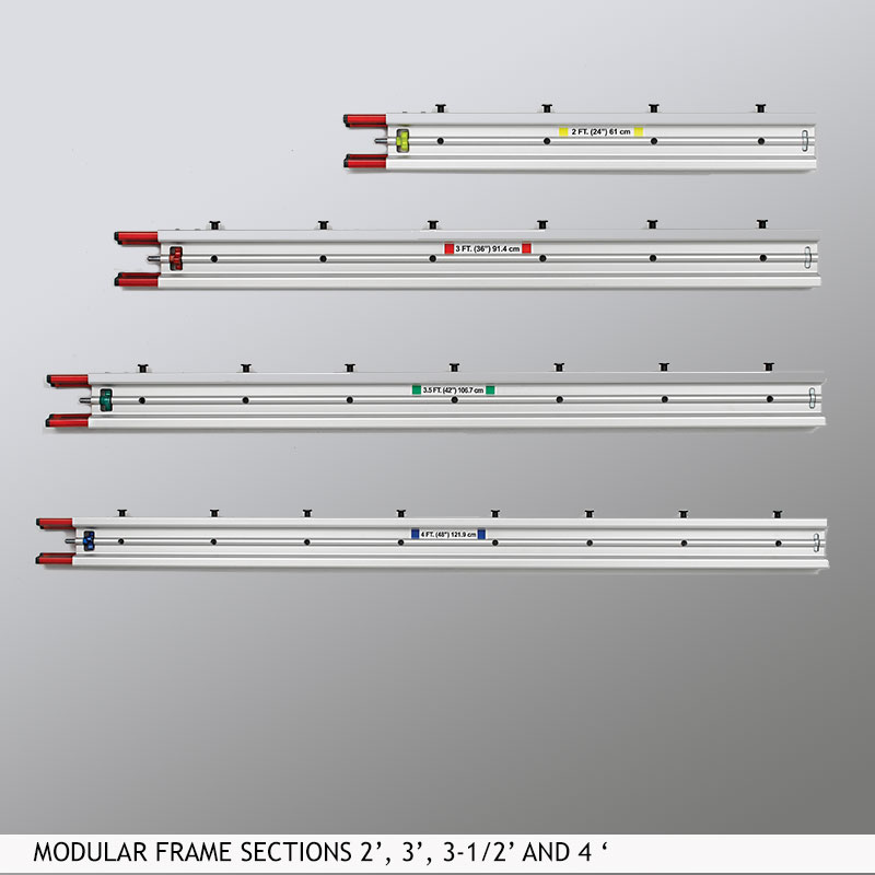 2' (Yellow) FocalPoint Frame Section (silver) picture