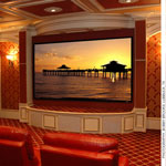Clarion Fixed Projector Screen