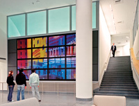 Video Wall with Rear Screens