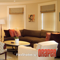 FlexShades for Home Theatres