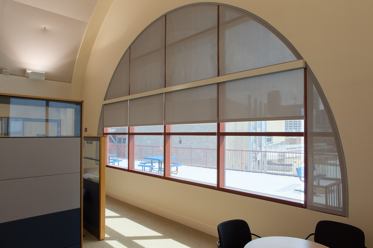 Blind Alley - Hunter Douglas Designer Roller Shades Portfolio Custom Shade Applications :: Draper, Inc.