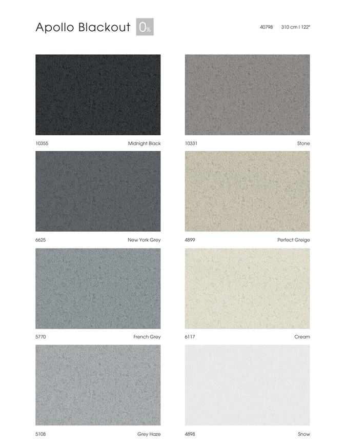 Fabric Color Name