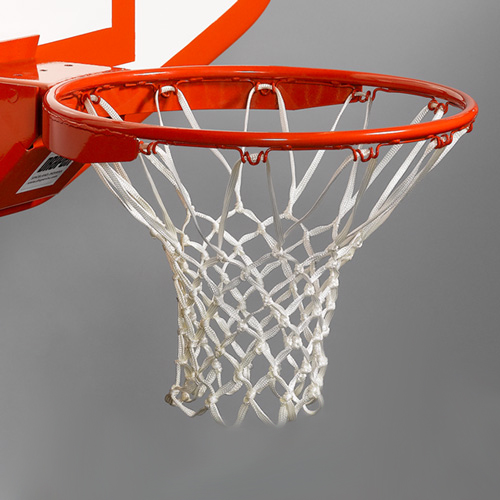 SALAKA 2 Piezas 12 Loop Nylon Basketball Net Trenzado Basketball Net Backboard Accesorios
