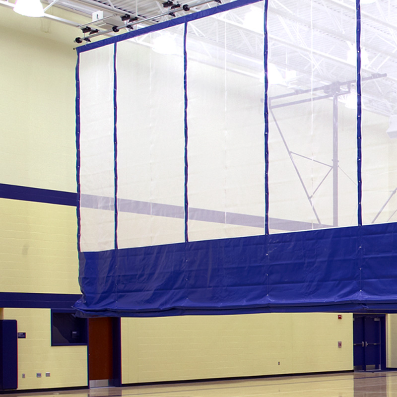 FoldUp Gym Divider Curtains Draper, Inc.