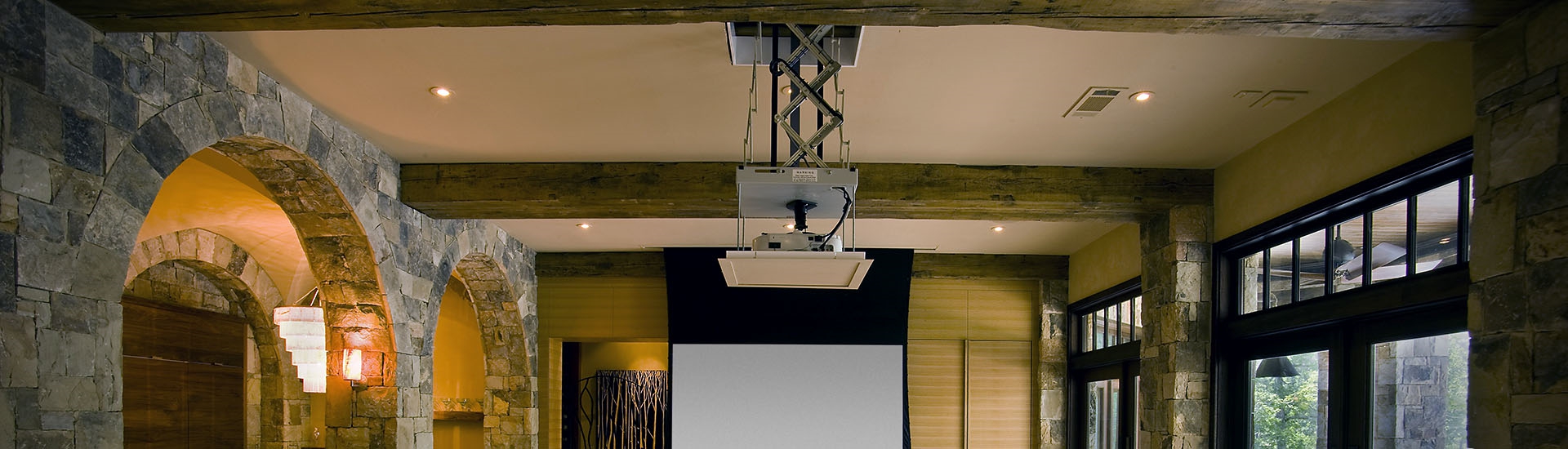 MICRO PROJECTOR LIFT | Residential Installation