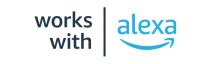 Works with Amazon Alexa
