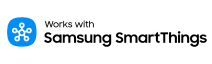 Works with Samsung SmartThings